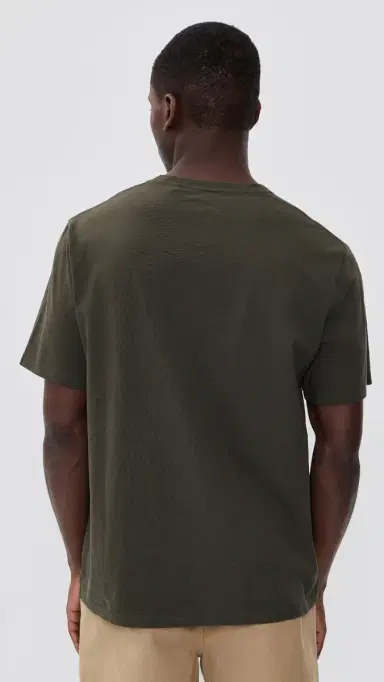 McTavish Hemp Tee Dark Green M | Thumbnail 3