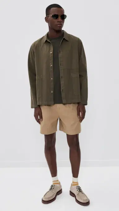 McTavish Hemp Tee Dark Green M | Thumbnail 5