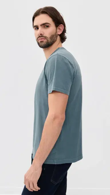 Citizens of Humanity Everyday Tee Stone Blue | Thumbnail 4