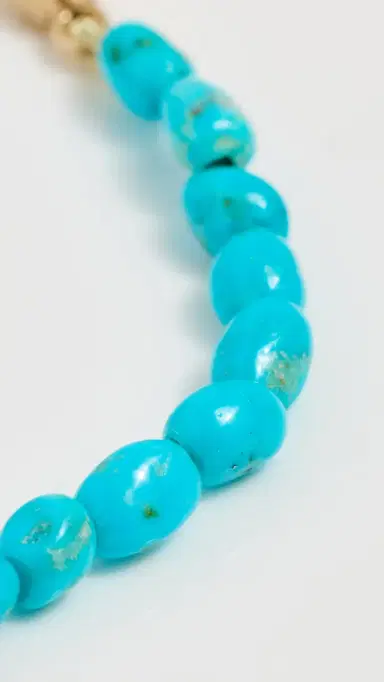 JIA JIA Turquoise Pebble Bracelet Turquoise One Size | Thumbnail 5