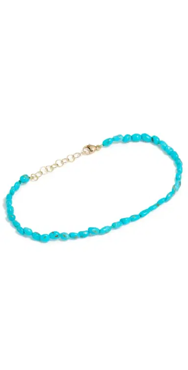 JIA JIA Turquoise Pebble Bracelet Turquoise One Size | Thumbnail 1