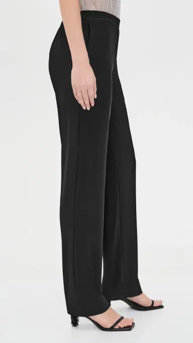 Norma Kamali Flat Front Mens Pants Black | Thumbnail 4 Norma Kamali Flat Front Mens Pants Black | Thumbnail 4