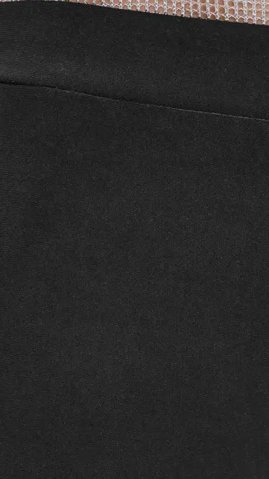 Norma Kamali Flat Front Mens Pants Black | Thumbnail 6 Norma Kamali Flat Front Mens Pants Black | Thumbnail 6