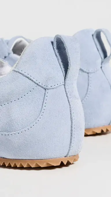 FRĒDA SALVADOR Minnie Ballet Sneakers Sky Blue Suede | Thumbnail 4