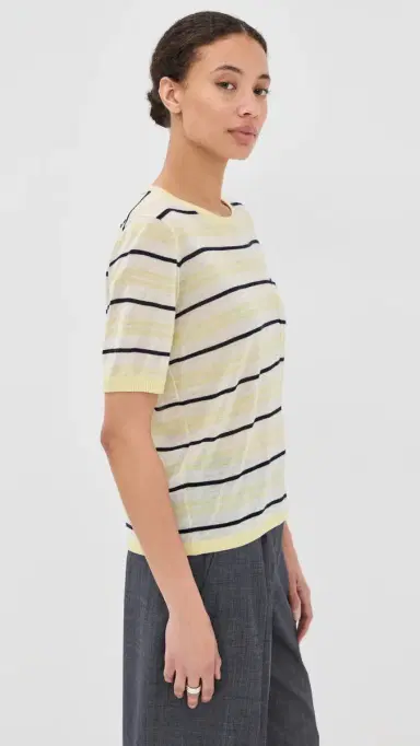 TWP Striped Cashmere Tee ulti | Thumbnail 4 TWP Striped Cashmere Tee ulti | Thumbnail 4