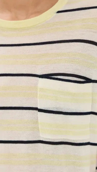 TWP Striped Cashmere Tee ulti | Thumbnail 6 TWP Striped Cashmere Tee ulti | Thumbnail 6
