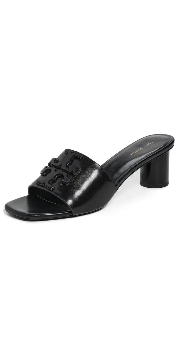 Tory Burch Ines Mule Sandals 55mm Perfect Black