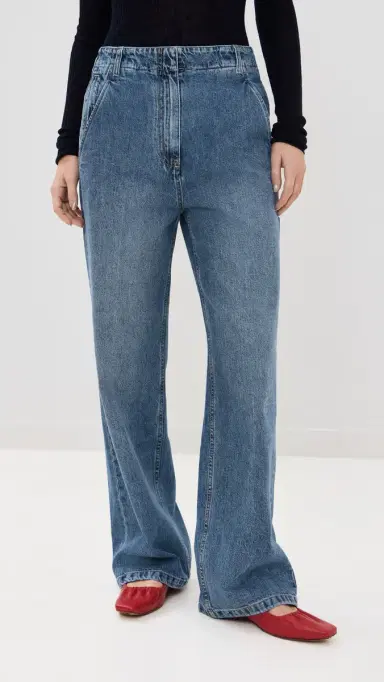 Tibi Spring Denim Barry Jeans Classic Blue 25 | Thumbnail 2