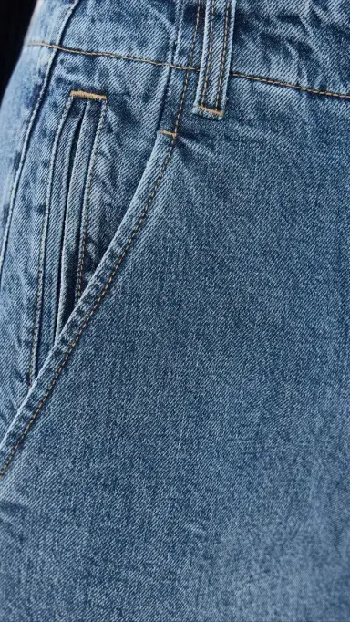Tibi Spring Denim Barry Jeans Classic Blue 25 | Thumbnail 6