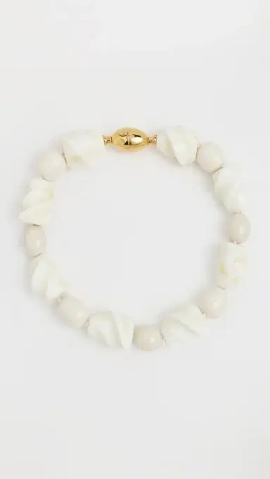 Lizzie Fortunato Salamanca Necklace White One Size | Thumbnail 2