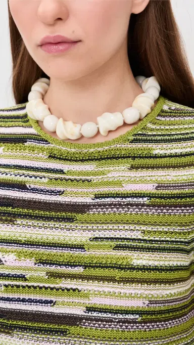 Lizzie Fortunato Salamanca Necklace White One Size | Thumbnail 3