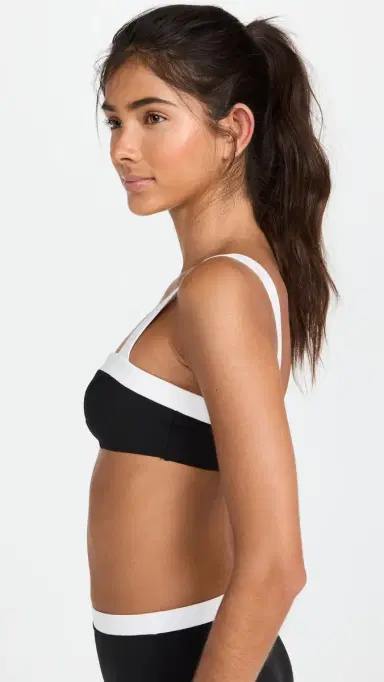 Staud Liv Bikini Top Black/White | Thumbnail 5 Staud Liv Bikini Top Black/White | Thumbnail 5