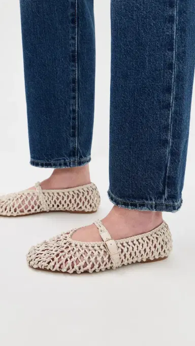 Dolce Vita Clair Woven Flats | Thumbnail 3