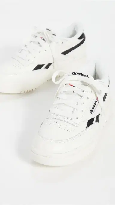 REEBOK Club C Double Sneakers Chalk/Core Black/Chalk 8 | Thumbnail 5 REEBOK Club C Double Sneakers Chalk/Core Black/Chalk 8 | Thumbnail 5