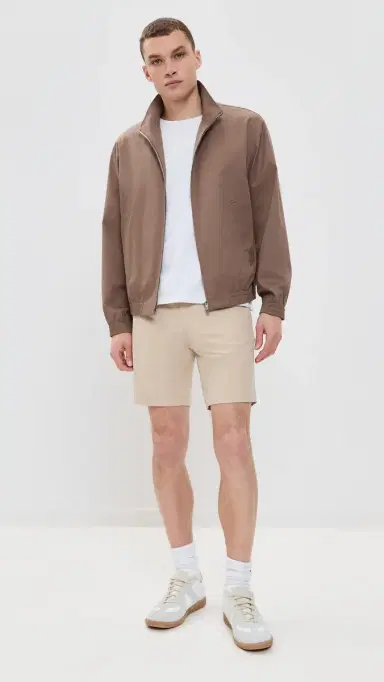 Reigning Champ Knit Coach's Standard Shorts 9 Desert | Thumbnail 5
