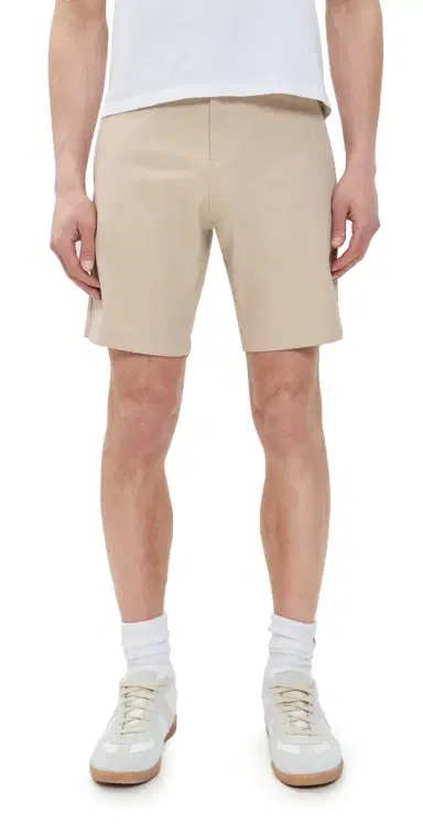 Reigning Champ Knit Coach's Standard Shorts 9 Desert | Thumbnail 1
