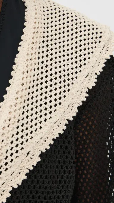 Sea Kendall Crochet Cover Up Multi S/M | Thumbnail 6 Sea Kendall Crochet Cover Up Multi S/M | Thumbnail 6