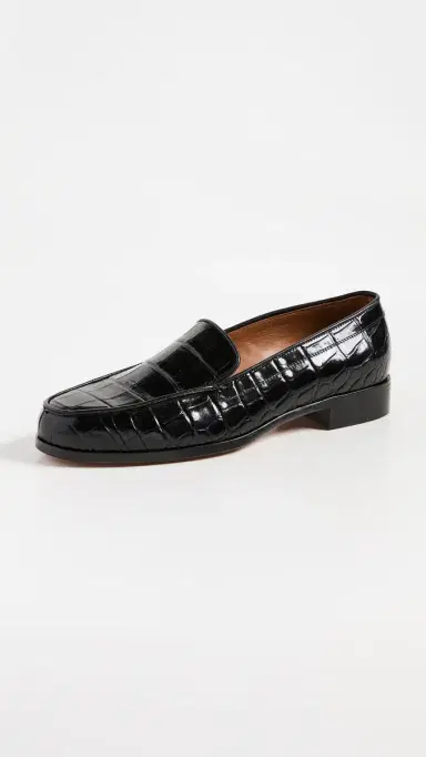 Emme Parsons Danielle Loafers Black Croc 36 | Thumbnail 2