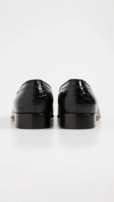 Emme Parsons Danielle Loafers Black Croc 36 | Thumbnail 4