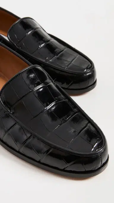 Emme Parsons Danielle Loafers Black Croc 36 | Thumbnail 6