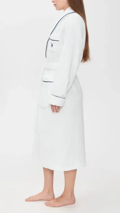 Polo Ralph Lauren Essentials Robe White Cloud | Thumbnail 4