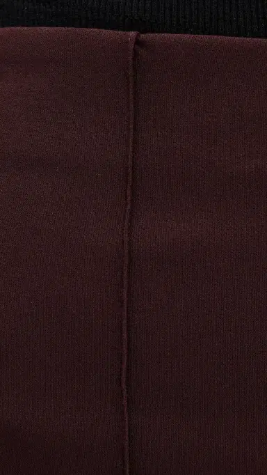 Vince Niki Mid Rise Crop Flare Pant Oxblood | Thumbnail 6 Vince Niki Mid Rise Crop Flare Pant Oxblood | Thumbnail 6