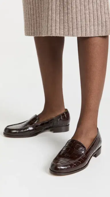 Emme Parsons Danielle Loafers Espresso Croc 39 | Thumbnail 3