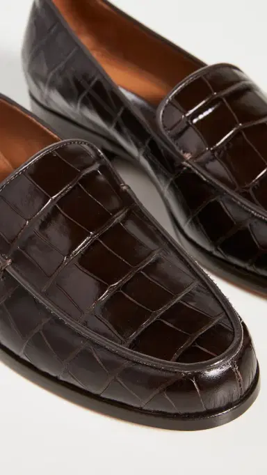 Emme Parsons Danielle Loafers Espresso Croc 39 | Thumbnail 6