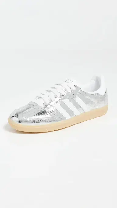 Adidas Samba OG Sneakers Silver Met/Ftwr White/Gum 3 8 | Thumbnail 2 Adidas Samba OG Sneakers Silver Met/Ftwr White/Gum 3 8 | Thumbnail 2