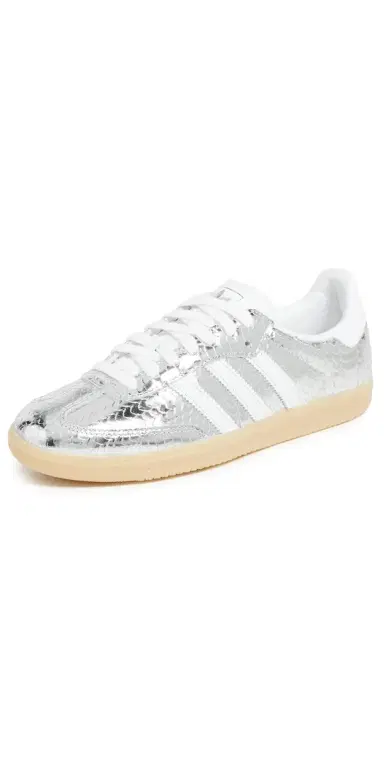 Adidas Samba OG Sneakers Silver Met/Ftwr White/Gum 3 8 | Thumbnail 1 Adidas Samba OG Sneakers Silver Met/Ftwr White/Gum 3 8 | Thumbnail 1
