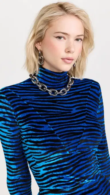 Rabanne XL Link Necklace Silver One Size | Thumbnail 3