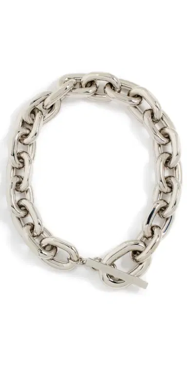 Rabanne XL Link Necklace Silver One Size | Thumbnail 1