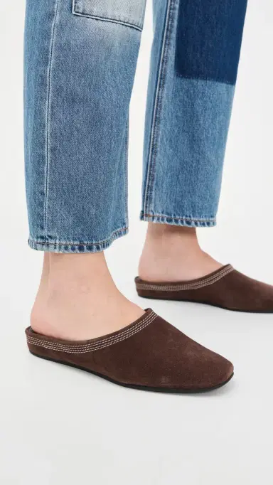 Veronica Beard Narcisa Mules Espresso | Thumbnail 3