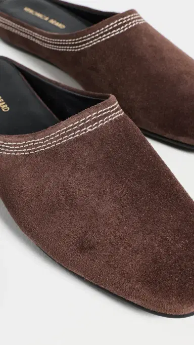 Veronica Beard Narcisa Mules Espresso | Thumbnail 6