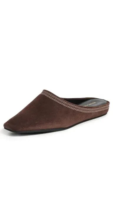 Veronica Beard Narcisa Mules Espresso | Thumbnail 1