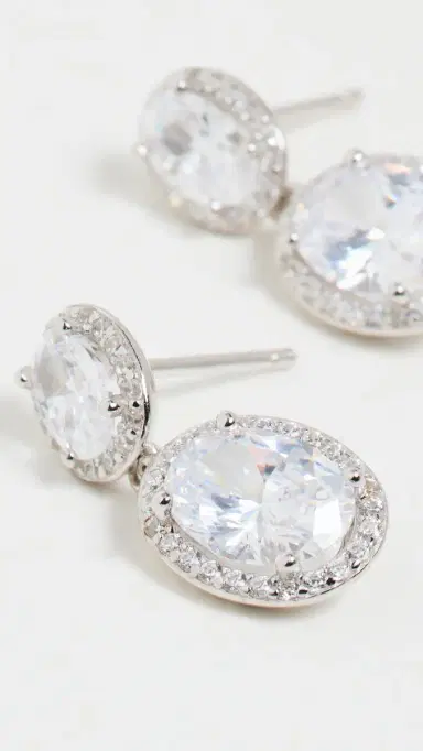 Shashi Halo Drop Earring | Thumbnail 4 Shashi Halo Drop Earring | Thumbnail 4