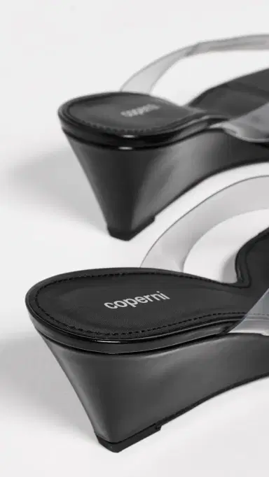 Coperni Wedge Sandals Clear | Thumbnail 4