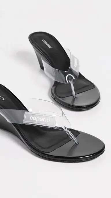 Coperni Wedge Sandals Clear | Thumbnail 5