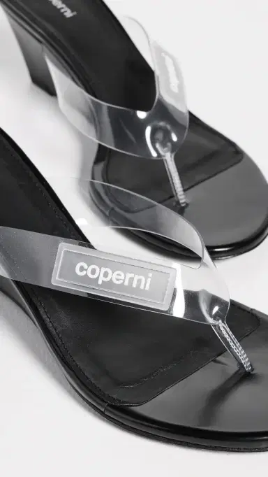Coperni Wedge Sandals Clear | Thumbnail 6