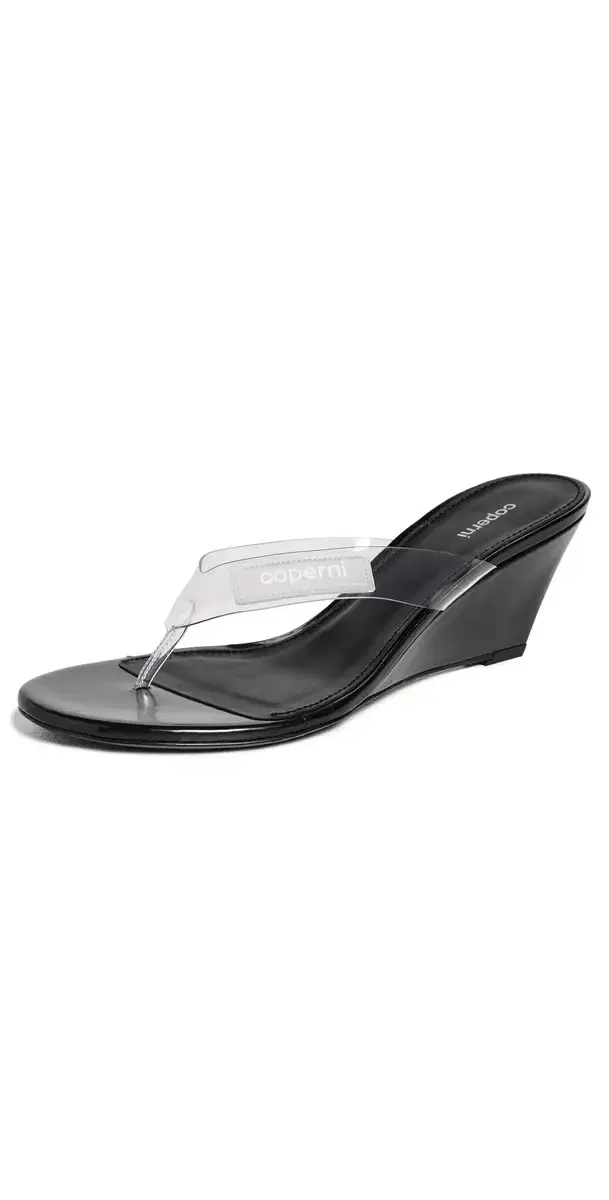 Wedge Sandals Clear