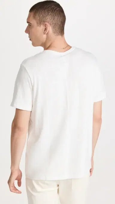 rag & bone Classic Flame Tee White | Thumbnail 3