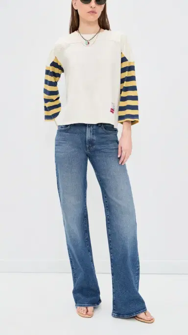 MOTHER The Lasso Heel Jeans Knick Knack Paddy Whack | Thumbnail 5 MOTHER The Lasso Heel Jeans Knick Knack Paddy Whack | Thumbnail 5