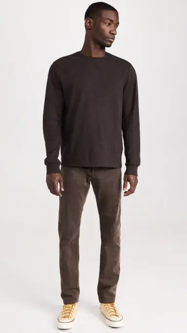 Frame Duo Fold Long Sleeve Crew | Thumbnail 5