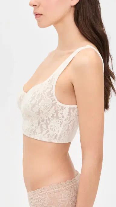 Hanky Panky Underwire Cropped Camisole Marshmallow | Thumbnail 4 Hanky Panky Underwire Cropped Camisole Marshmallow | Thumbnail 4