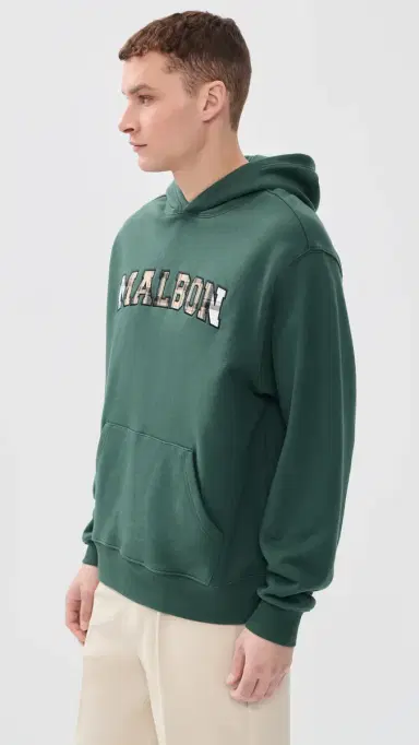 Malbon Fesque Preston Hoodie Hunter Green | Thumbnail 4