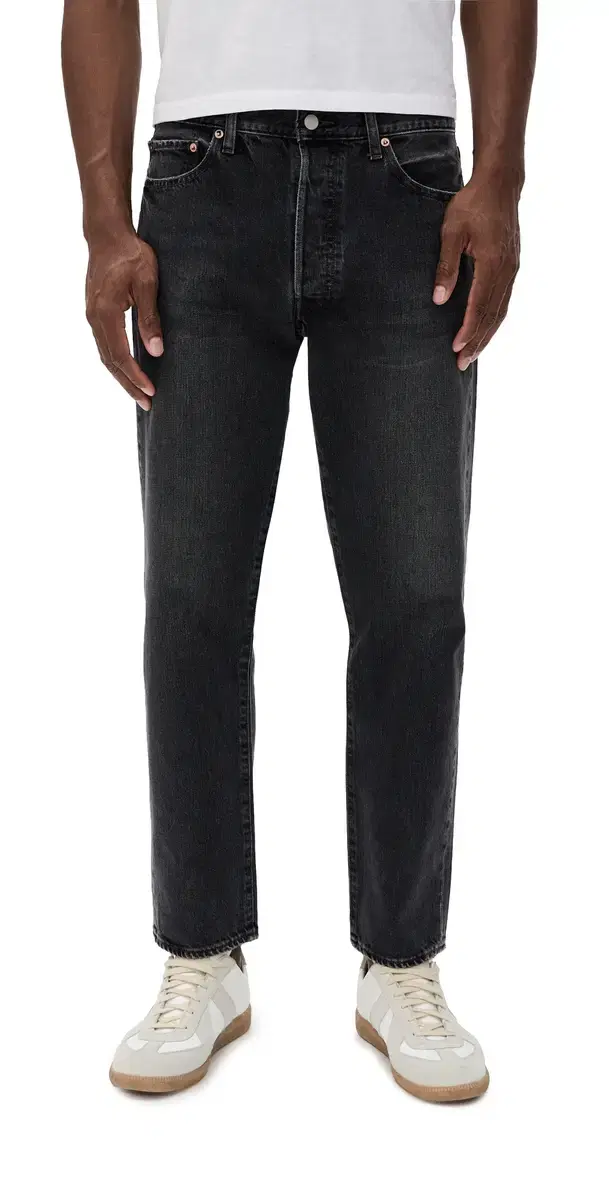 '90s Washed Denim Jeans Vintage Black