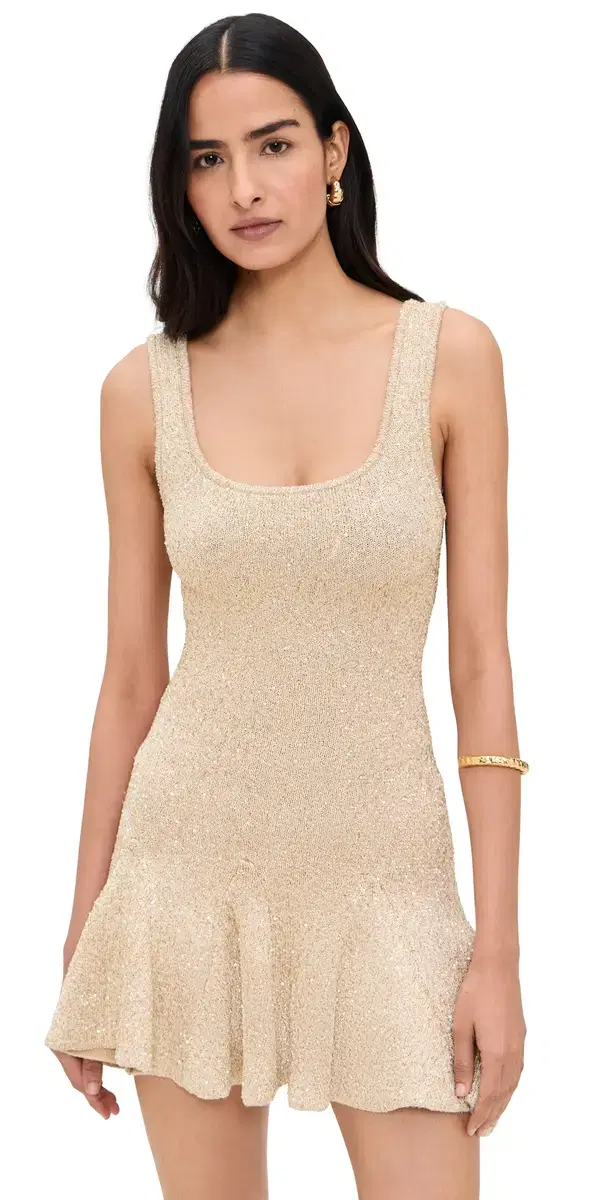 Sarajane Dress Honey Gold