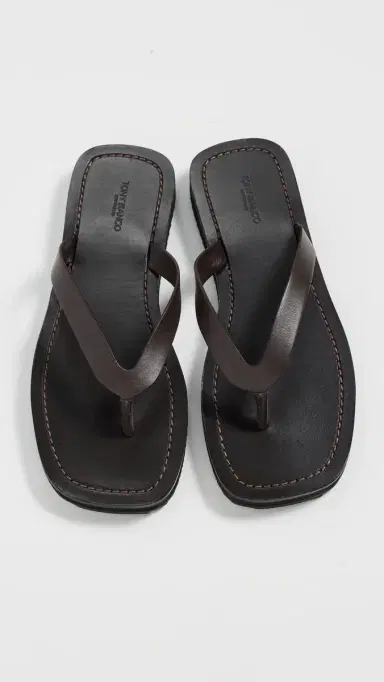 Tony Bianco Kimba Thong Sandals Choc | Thumbnail 2