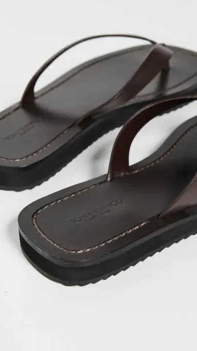 Tony Bianco Kimba Thong Sandals Choc | Thumbnail 4