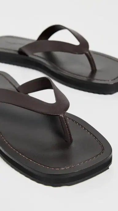 Tony Bianco Kimba Thong Sandals Choc | Thumbnail 6